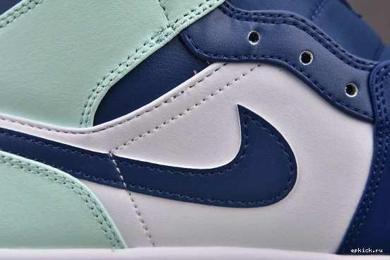 Rep EP 554725-413 554725-413 Mid Blue Jordan 1 Mint 0317